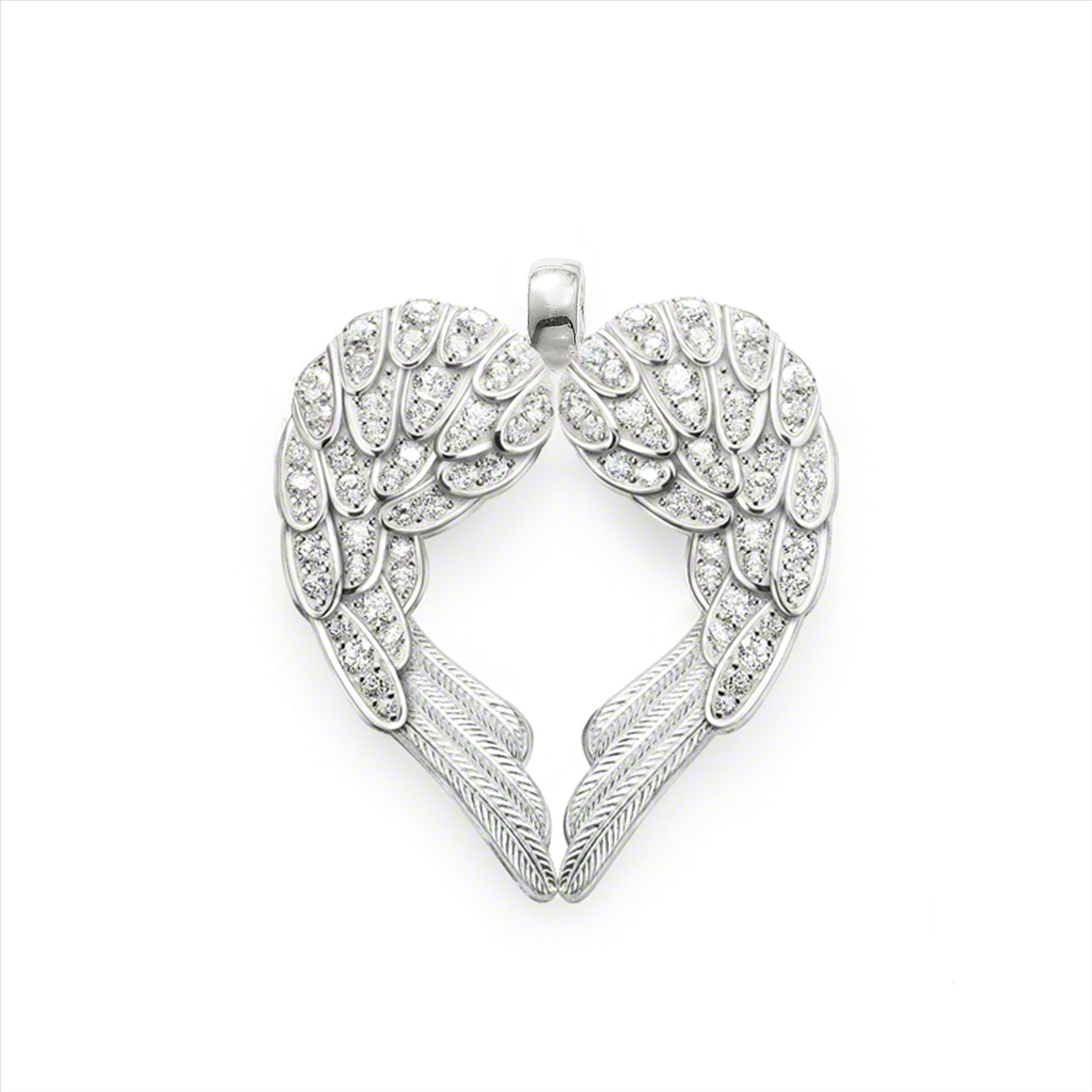 THOMAS SABO Charm Pendant Winged Heart Medium