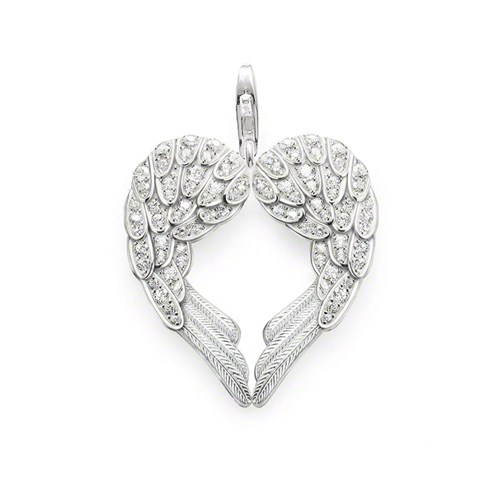 THOMAS SABO Charm Pendant Winged Heart Medium