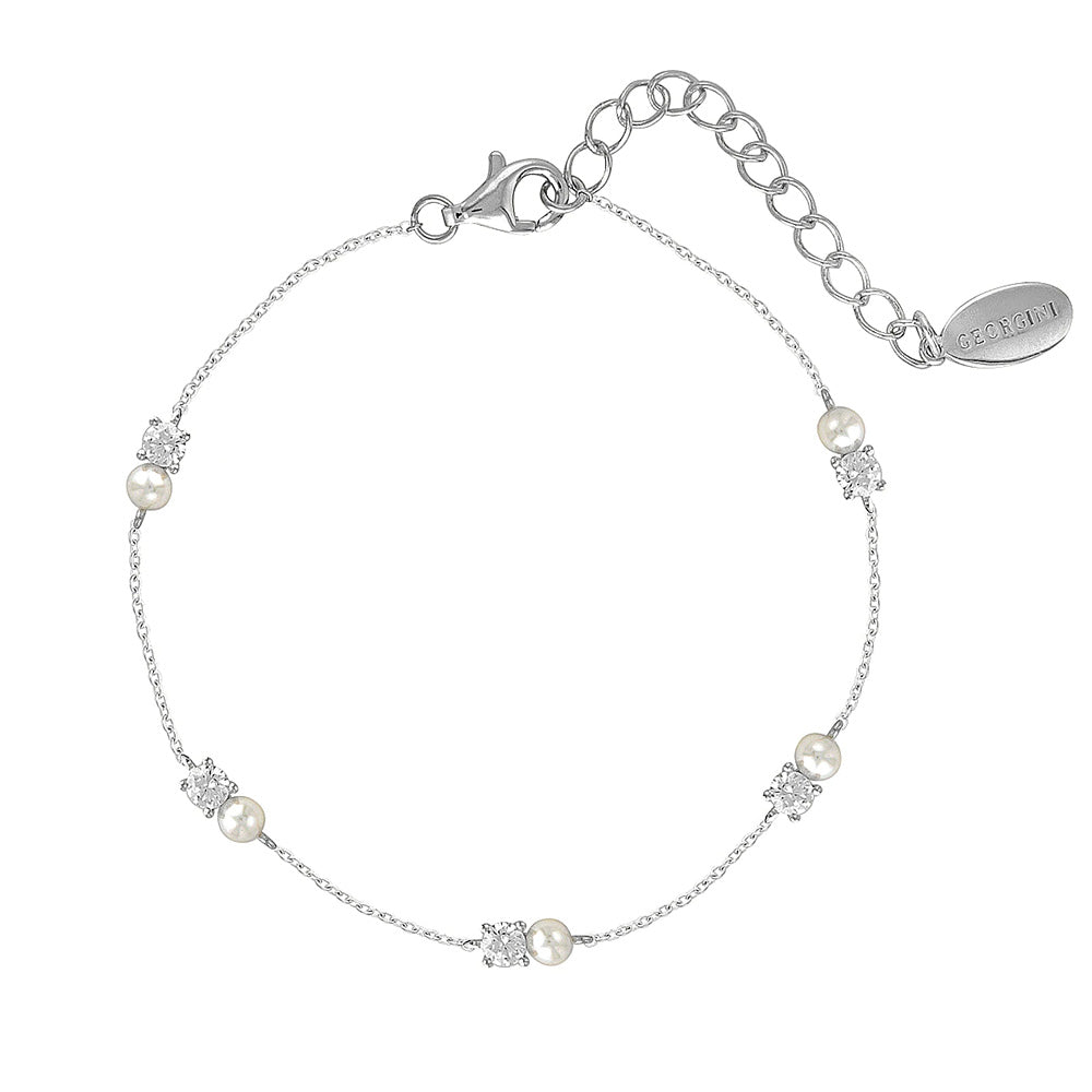 GEORGINI NOEL NIGHTS SNOW DROP BRACELET SILVER