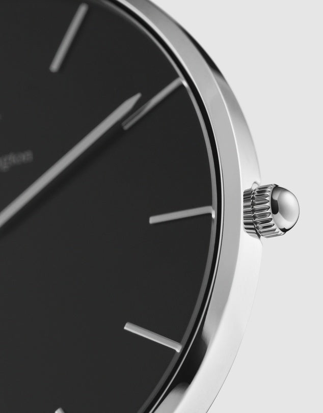 Daniel Wellington Petie Sterling Black 36MM