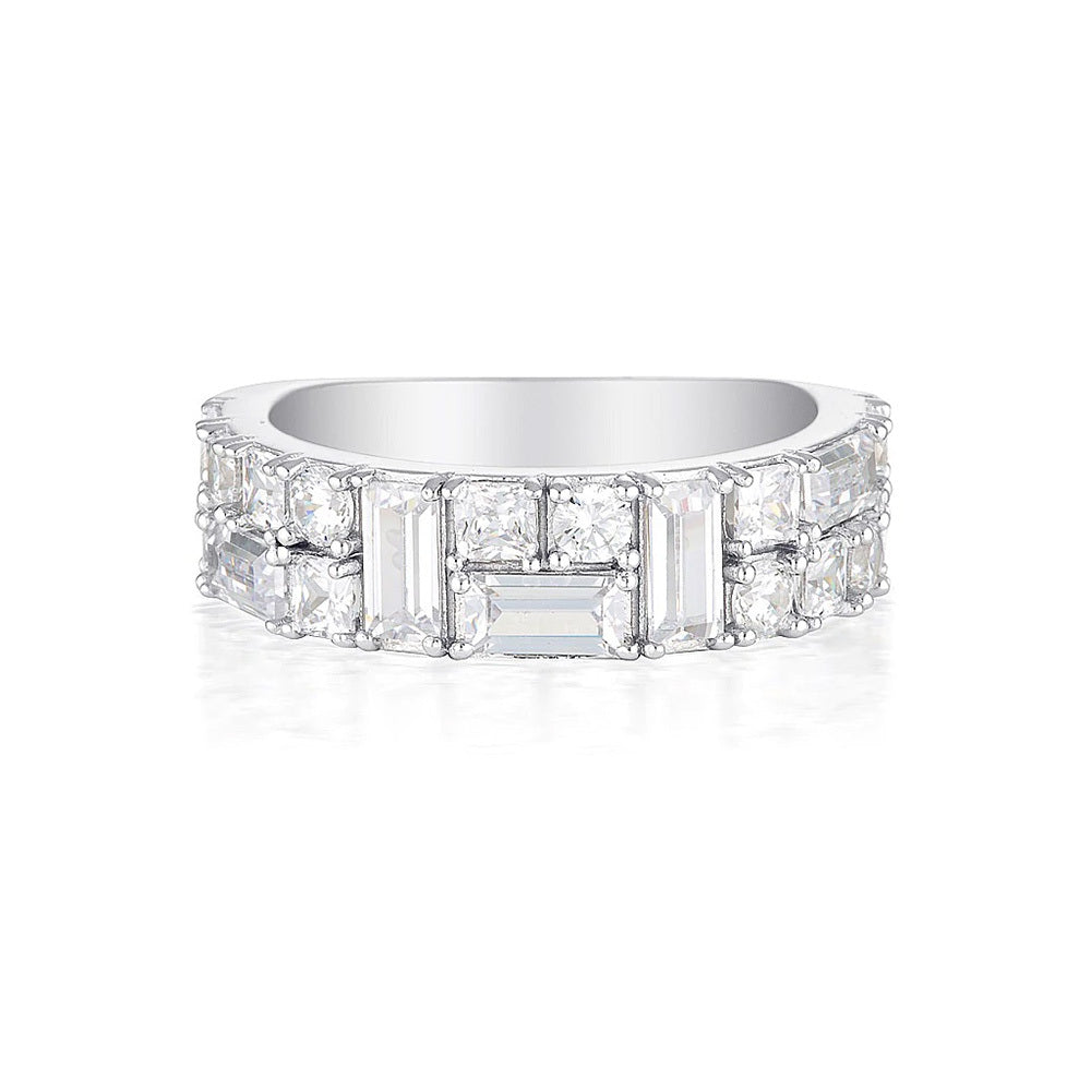 MOSAIC SILVER BAND