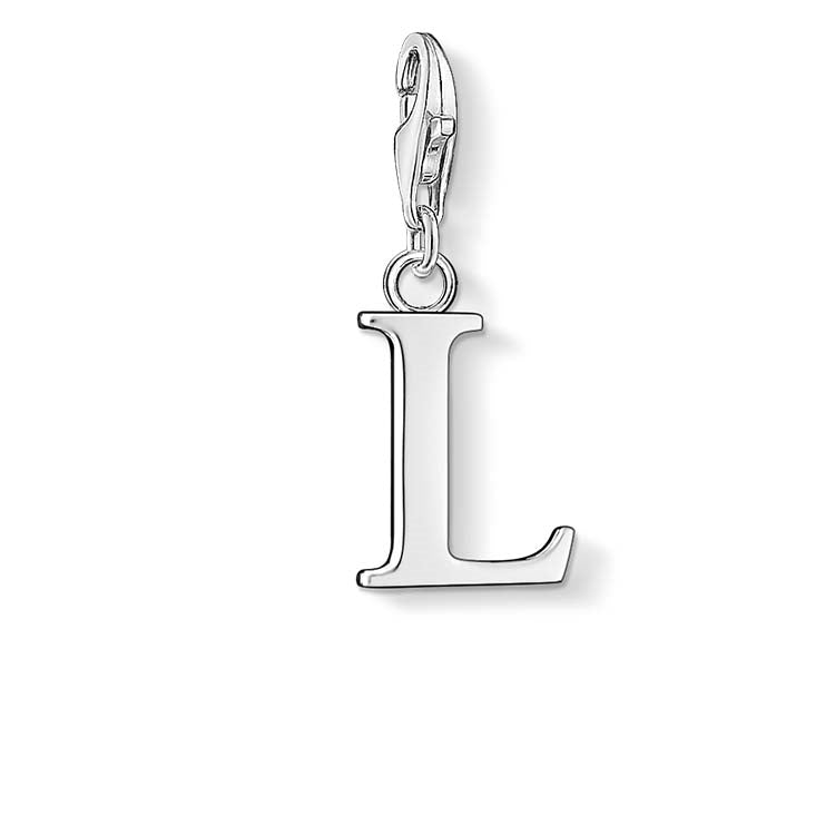 Thomas Sabo "L" Charm Sterling Silver