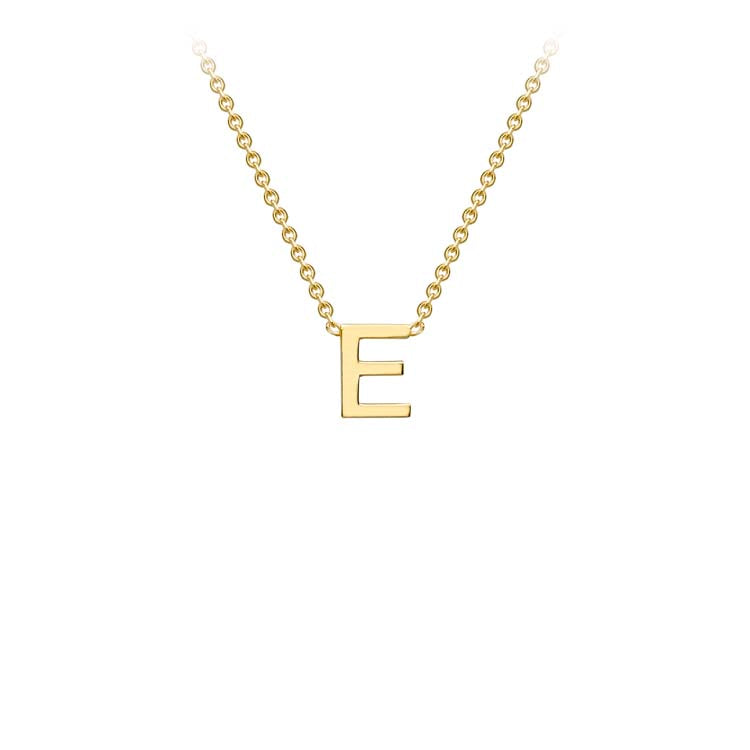 9 Carat Yellow Gold Initial 'E'