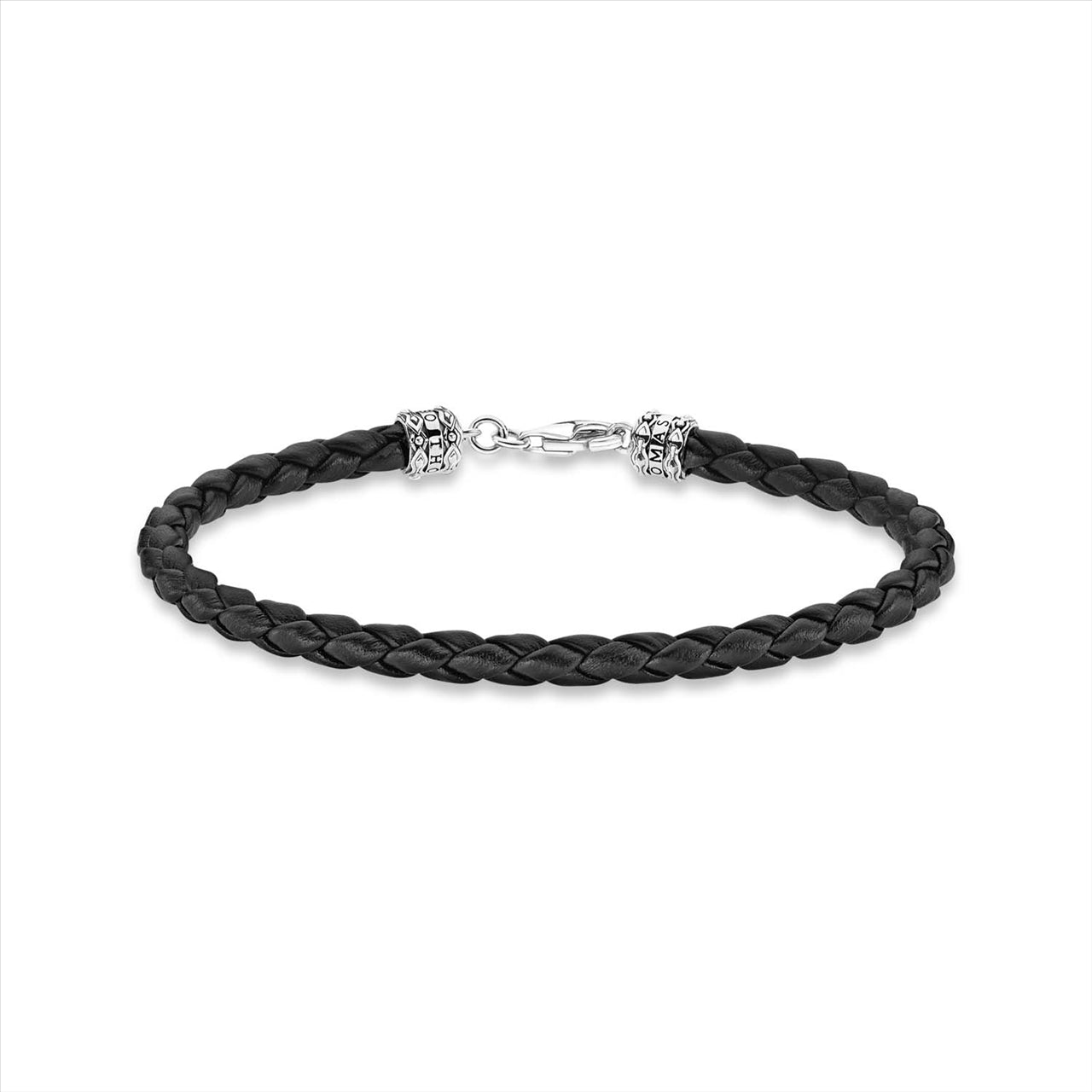 THOMAS SABO Leather Bracelet Black