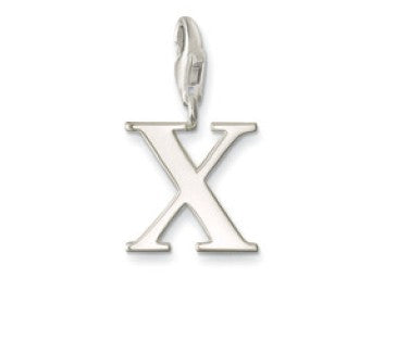 Thomas Sabo "X" Charm Sterling Silver