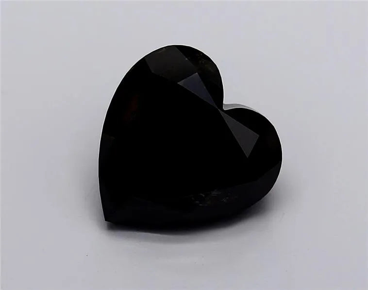 1.26ct Round Natural Diamond (Colour Fancy Black, Clarity VVS2, Cut EX, GIA Certified)