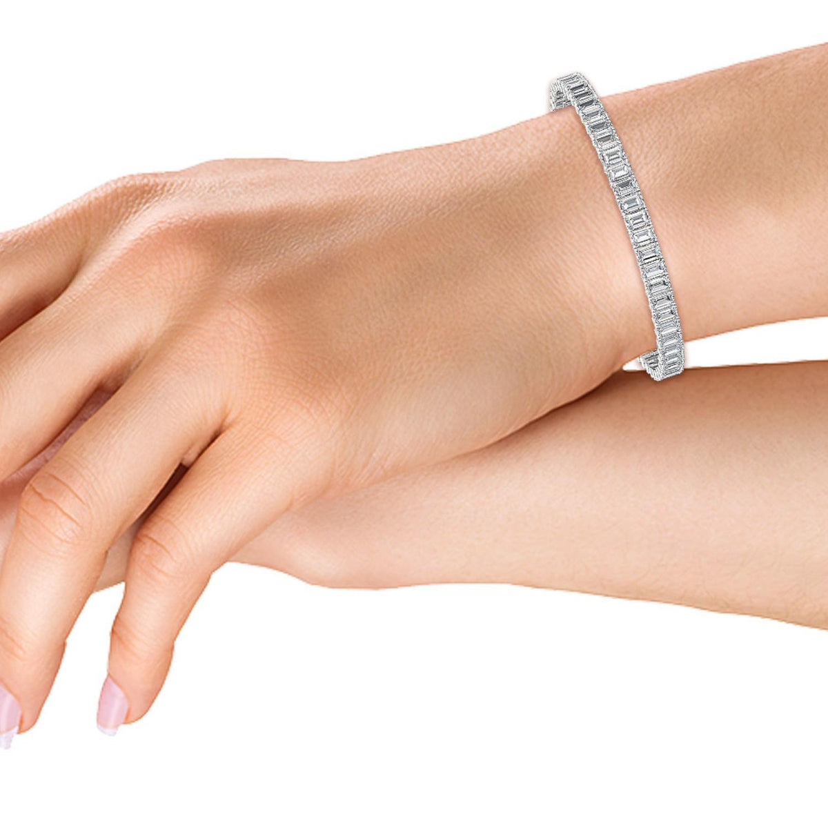 Lab Grown Diamond BRACELET 14.54 ctw BR11430EM-0.26CT-7IN
