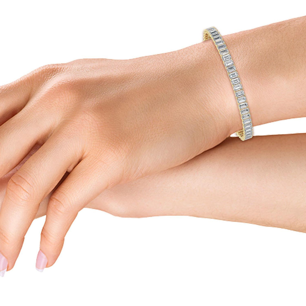 Lab Grown Diamond BRACELET 16.50 ctw BR11430EM-0.30CT-7IN