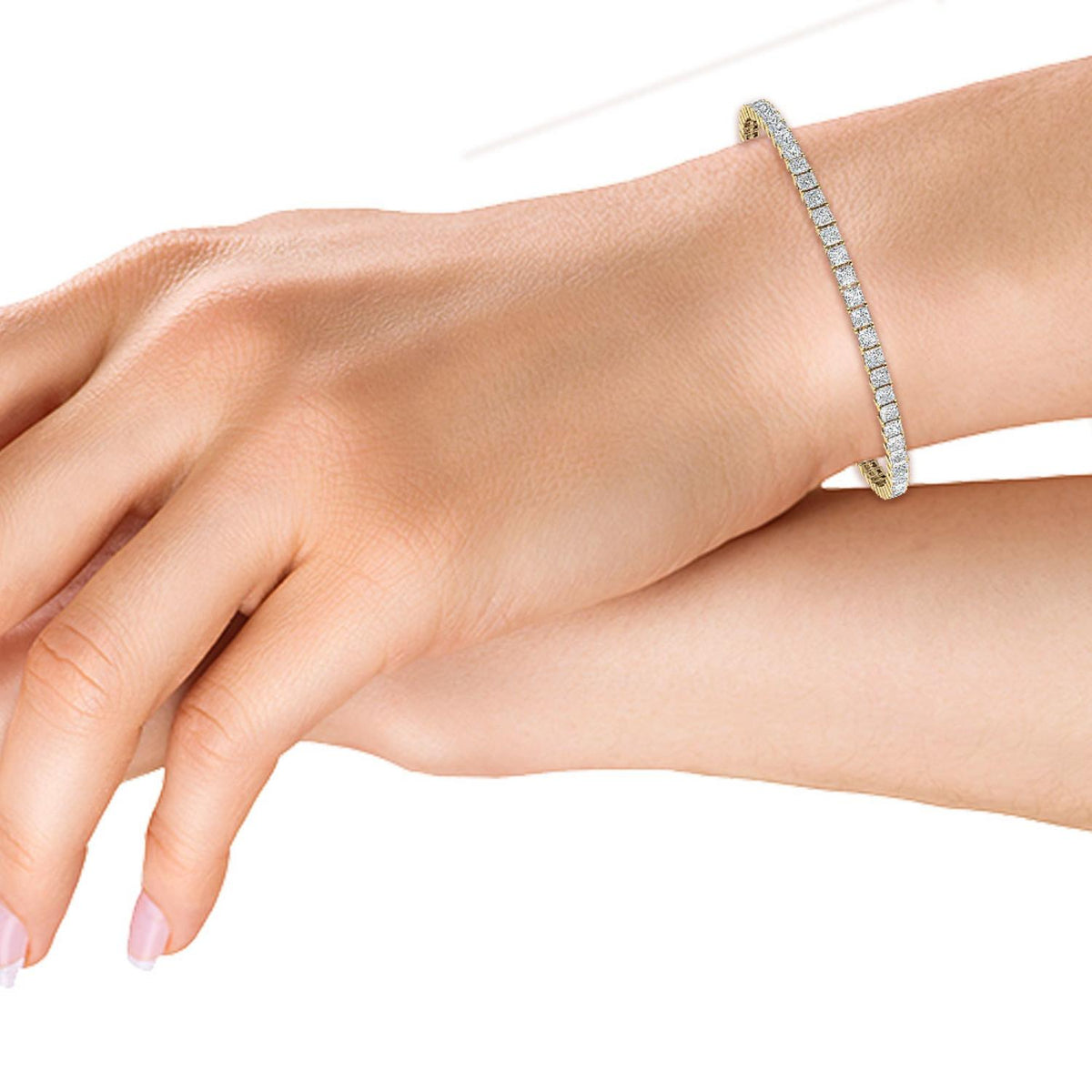 Lab Grown Diamond BRACELET 10.80 ctw BR11430PR-0.27CT-7IN