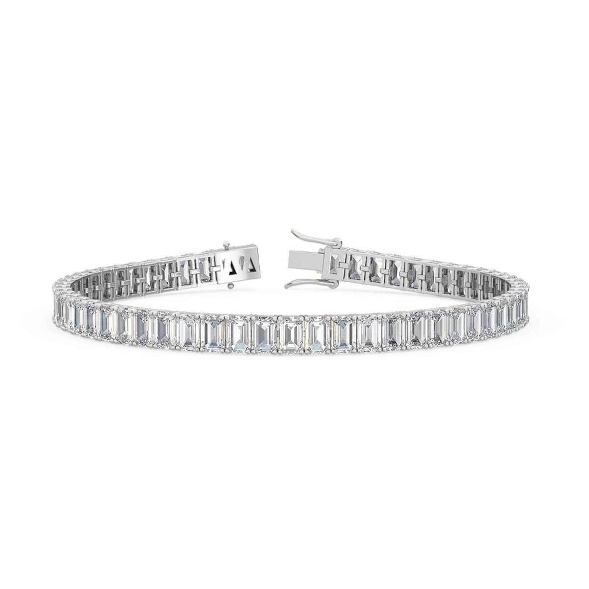 Lab Grown Diamond BRACELET 8.29 ctw BR11430RDT-0.15CT-7IN