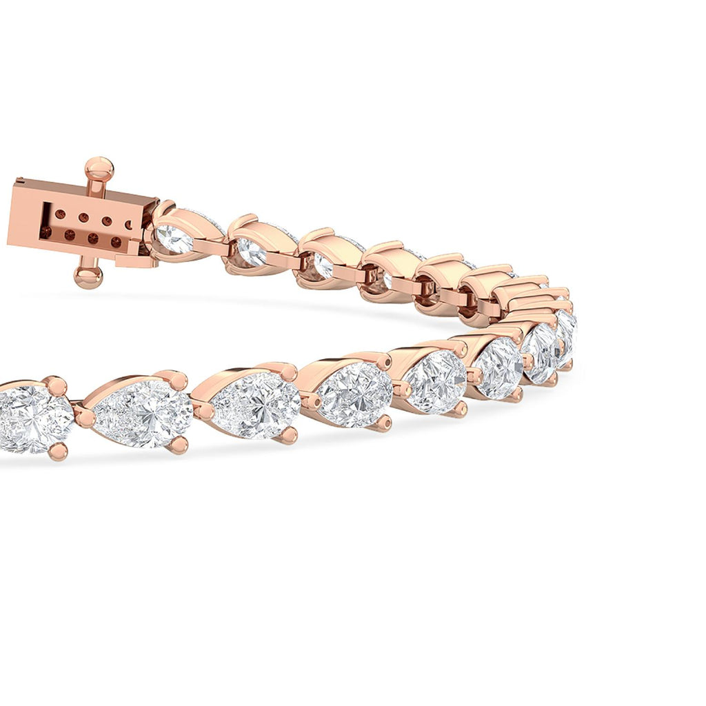 Lab Grown Diamond BRACELET 5.23 ctw BR20031PE-0.17CT-7IN