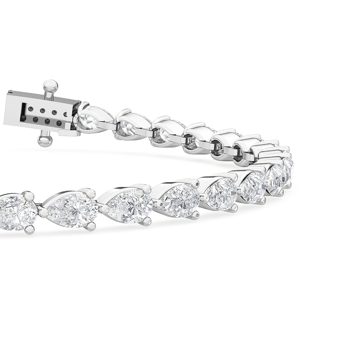 Lab Grown Diamond BRACELET 5.23 ctw BR20031PE-0.17CT-7IN