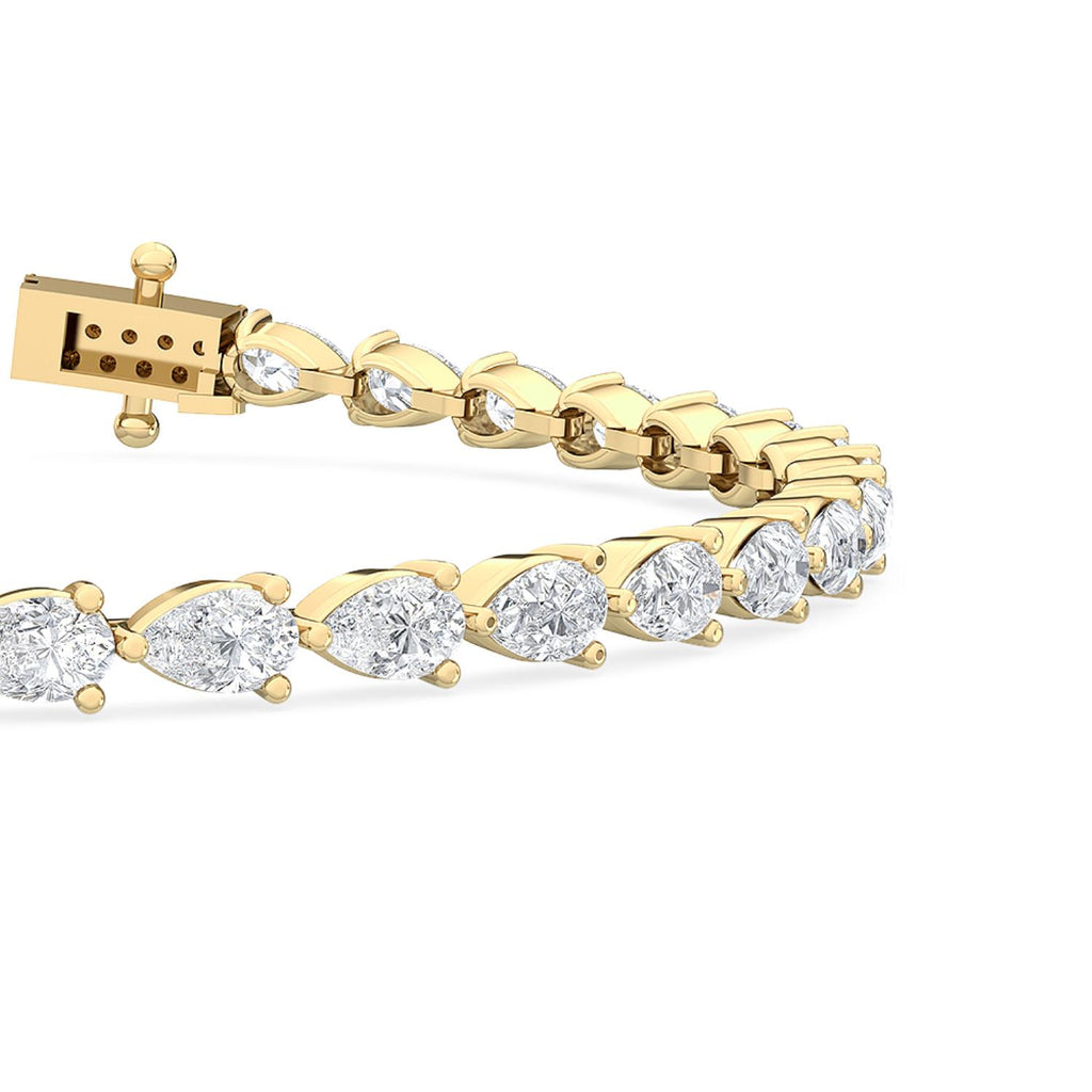 Lab Grown Diamond BRACELET 5.23 ctw BR20031PE-0.17CT-7IN