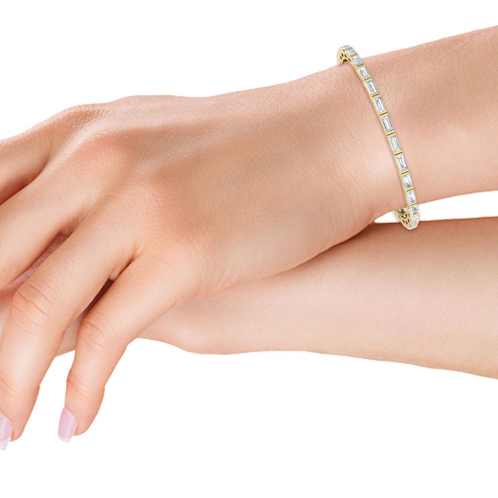 Lab Grown Diamond BRACELET 8.23 ctw BR20052BG-0.35CT-7IN