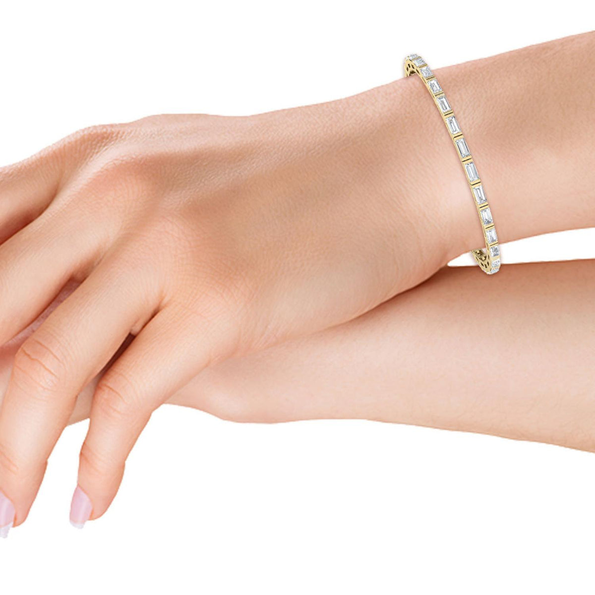 Lab Grown Diamond BRACELET 8.23 ctw BR20052BG-0.35CT-7IN