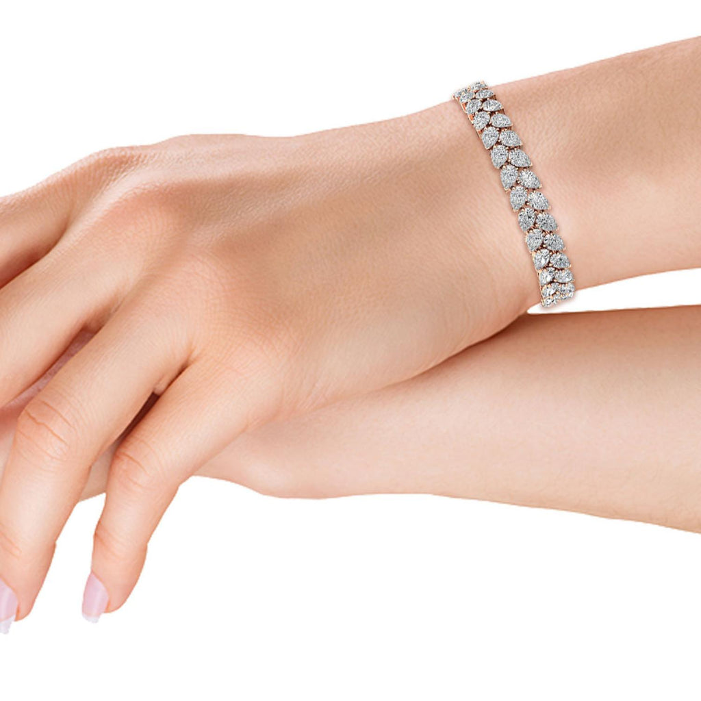 Lab Grown Diamond BRACELET 22.87 ctw BR20058-20-7IN