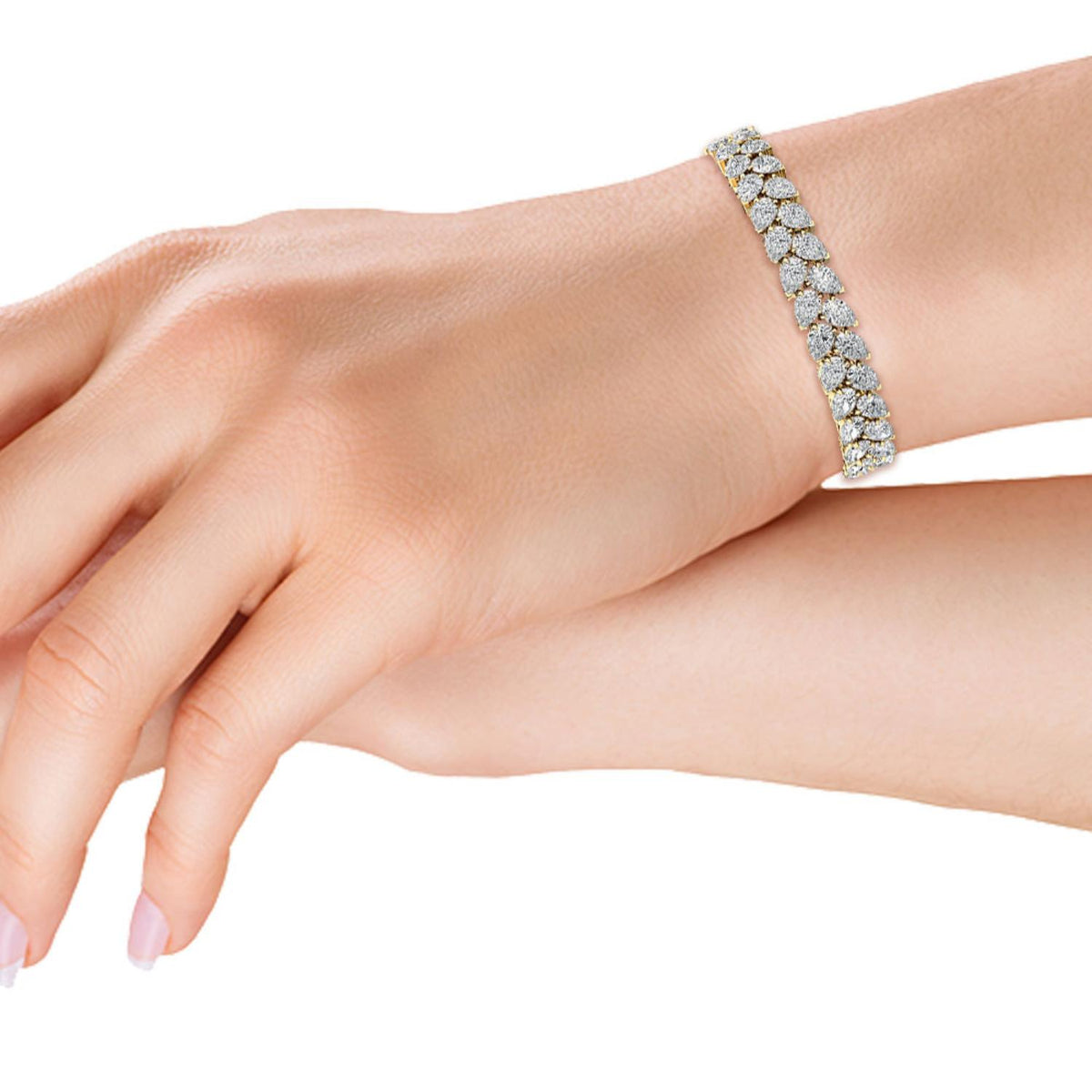 Lab Grown Diamond BRACELET 22.87 ctw BR20058-20-7IN