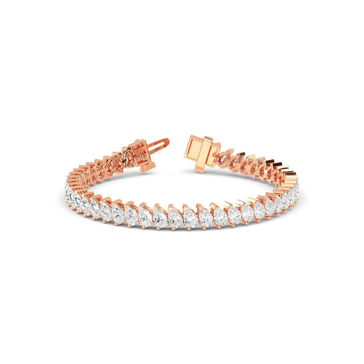 Lab Grown Diamond BRACELET 14.23 ctw BR20078PE-0.35CT-7IN