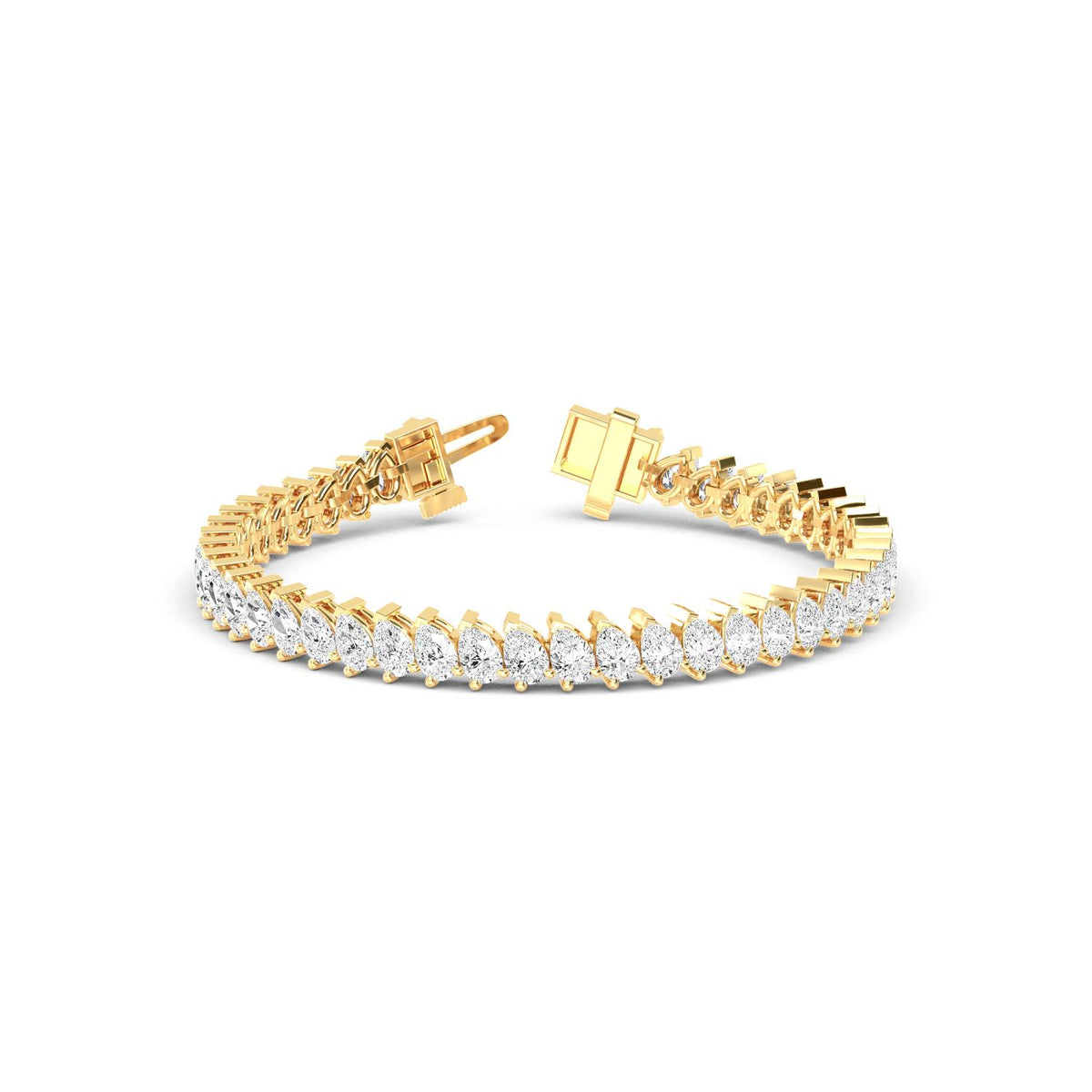 Lab Grown Diamond BRACELET 14.23 ctw BR20078PE-0.35CT-7IN
