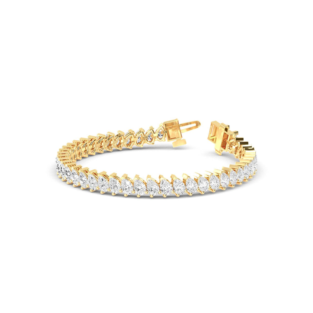 Lab Grown Diamond BRACELET 14.23 ctw BR20078PE-0.35CT-7IN