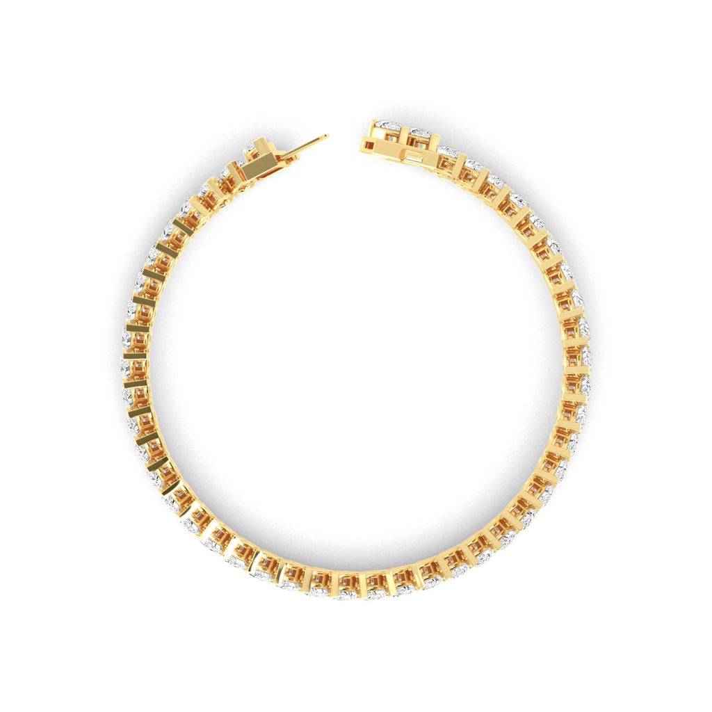 Lab Grown Diamond BRACELET 14.23 ctw BR20078PE-0.35CT-7IN