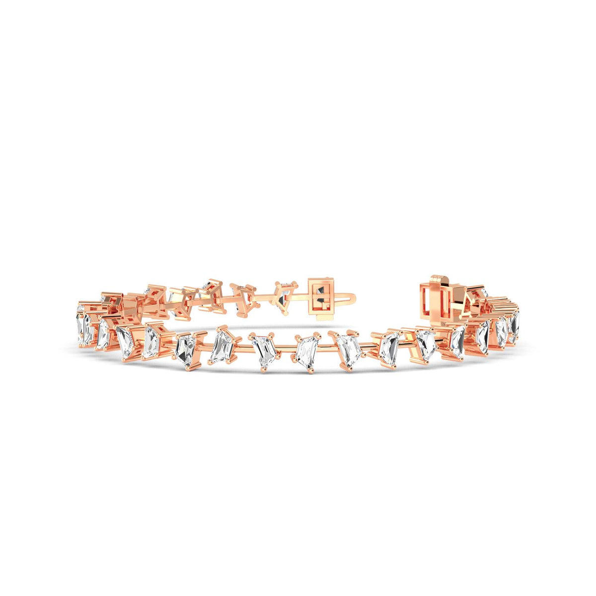 Lab Grown Diamond BRACELET 7.63 ctw BR20081TRP-0.24CT-7IN