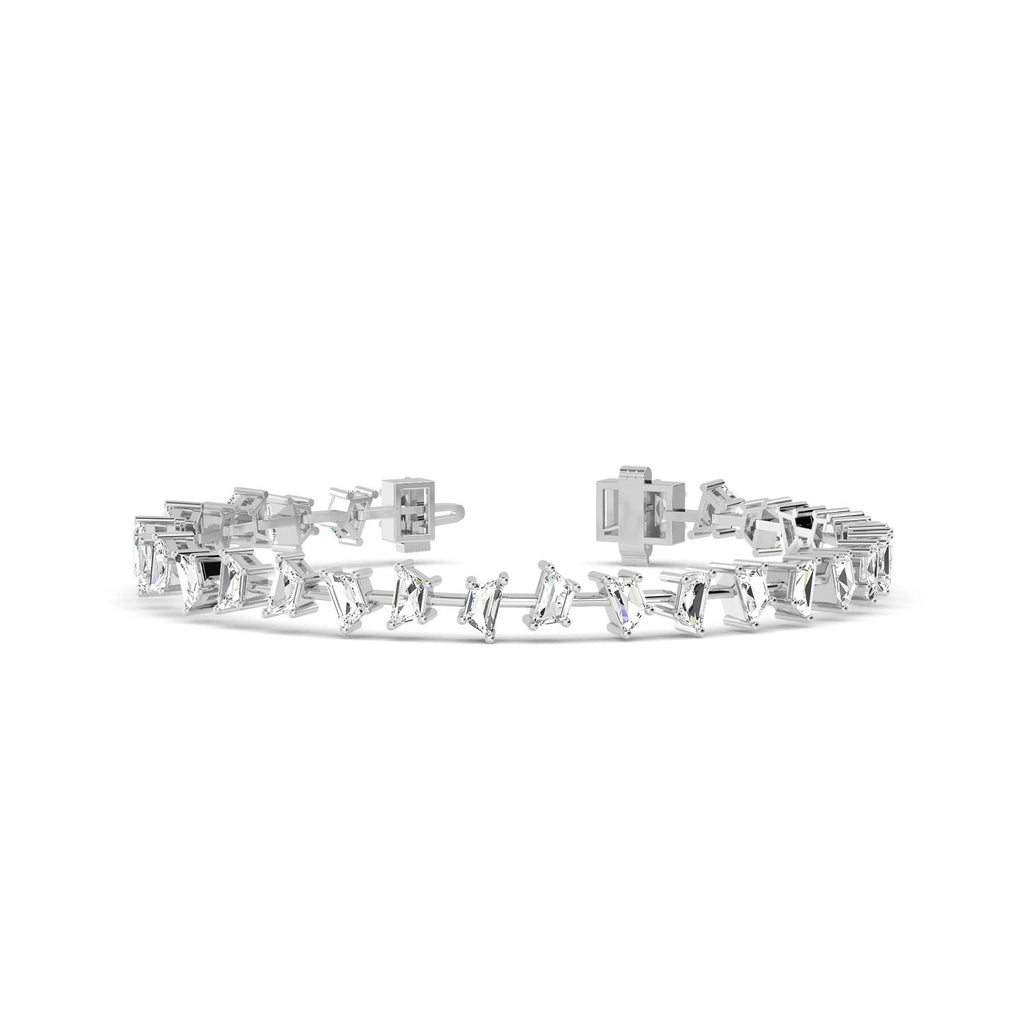 Lab Grown Diamond BRACELET 7.63 ctw BR20081TRP-0.24CT-7IN