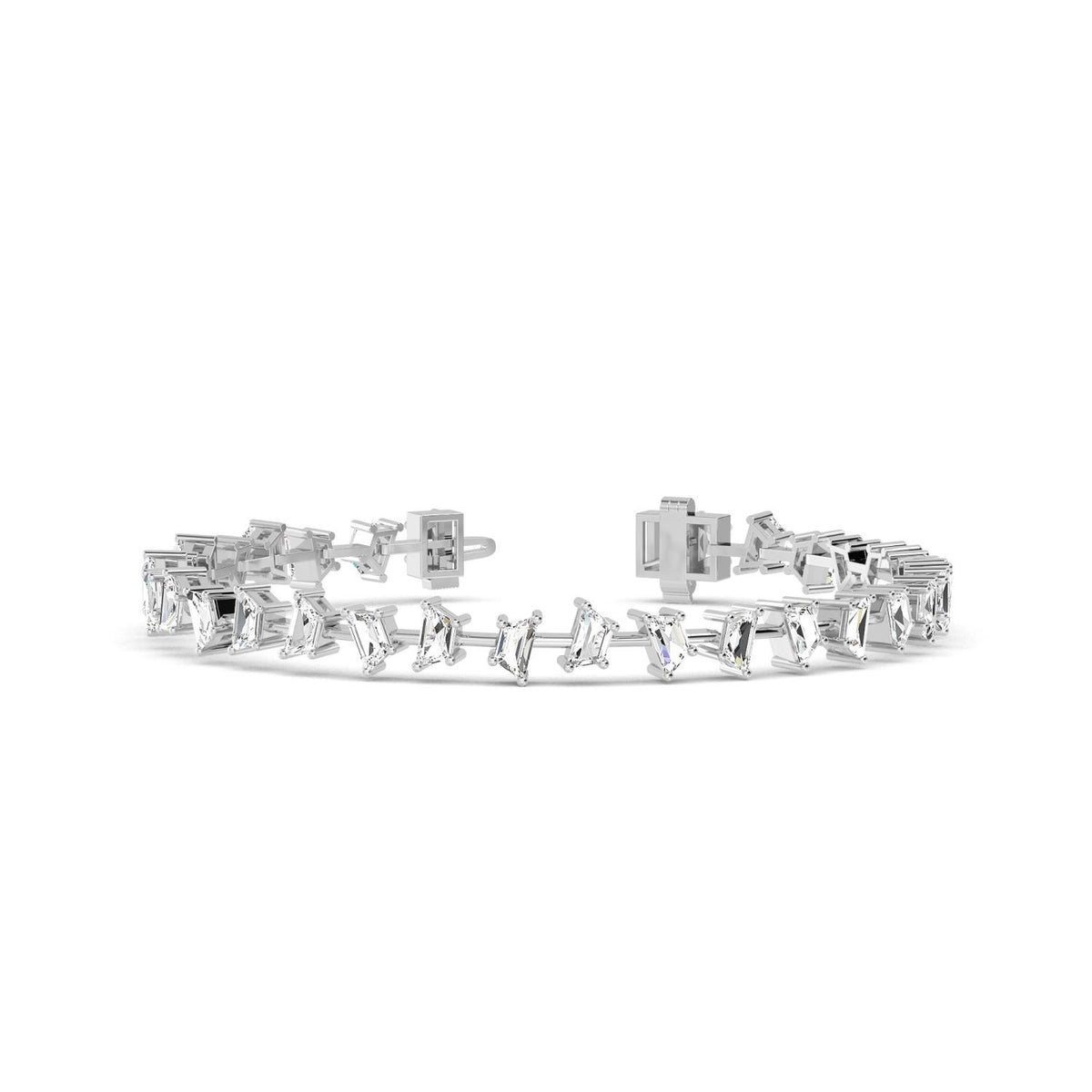 Lab Grown Diamond BRACELET 7.63 ctw BR20081TRP-0.24CT-7IN