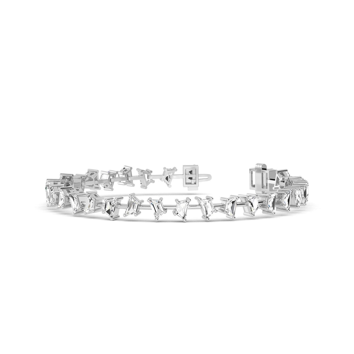 Lab Grown Diamond BRACELET 7.63 ctw BR20081TRP-0.24CT-7IN
