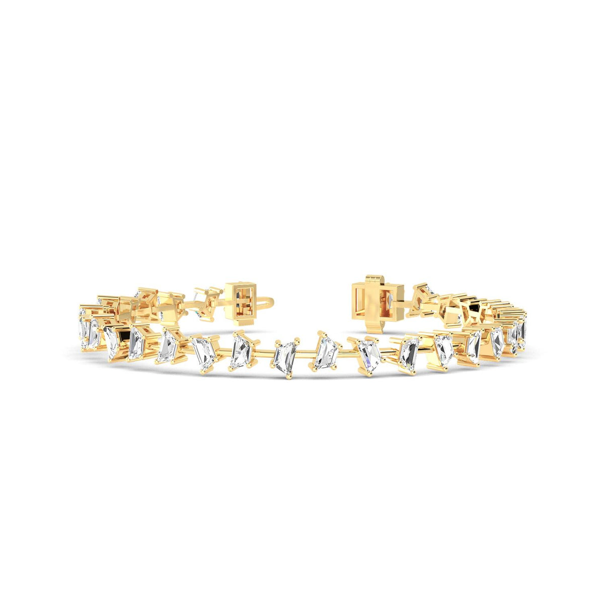 Lab Grown Diamond BRACELET 7.63 ctw BR20081TRP-0.24CT-7IN