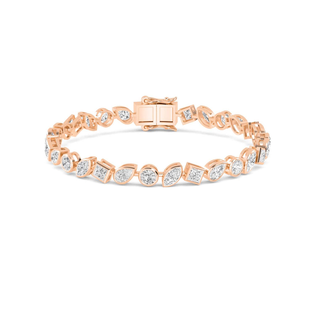 Lab Grown Diamond BRACELET 6.68 ctw BR20202MS-0.20CT-7IN