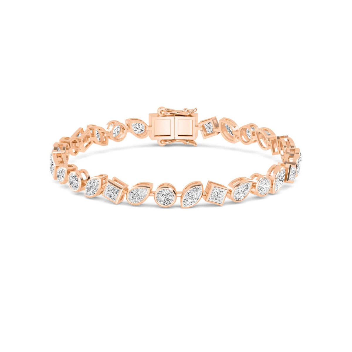 Lab Grown Diamond BRACELET 6.68 ctw BR20202MS-0.20CT-7IN