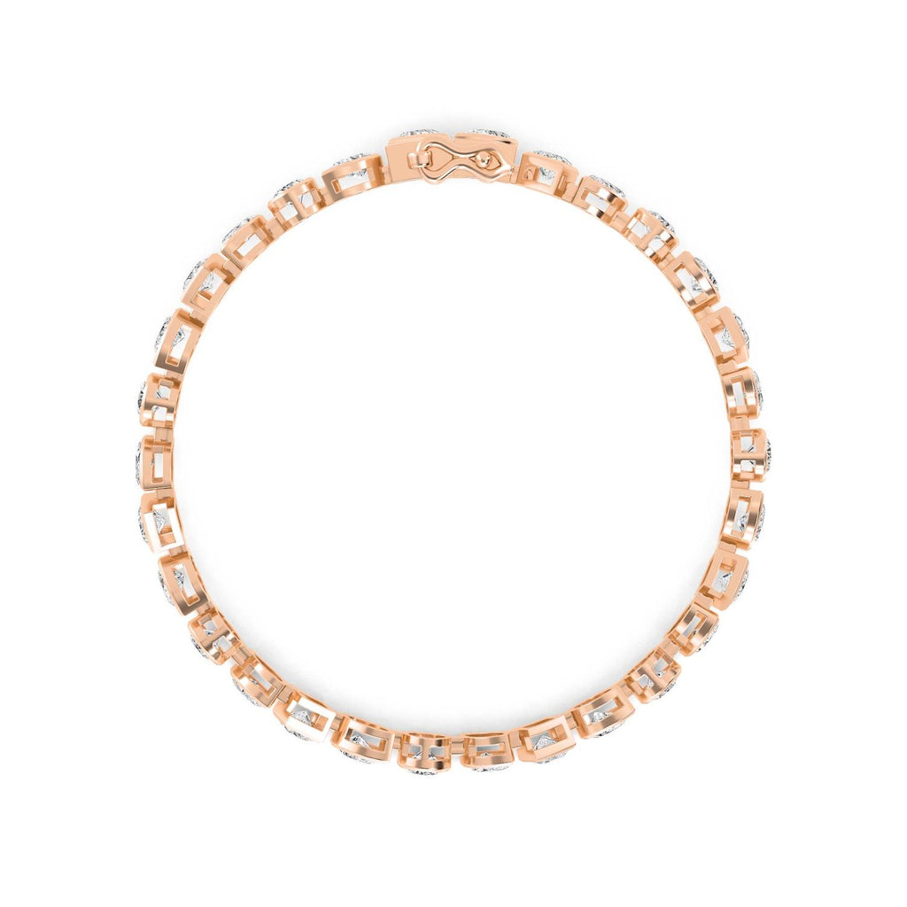 Lab Grown Diamond BRACELET 6.68 ctw BR20202MS-0.20CT-7IN