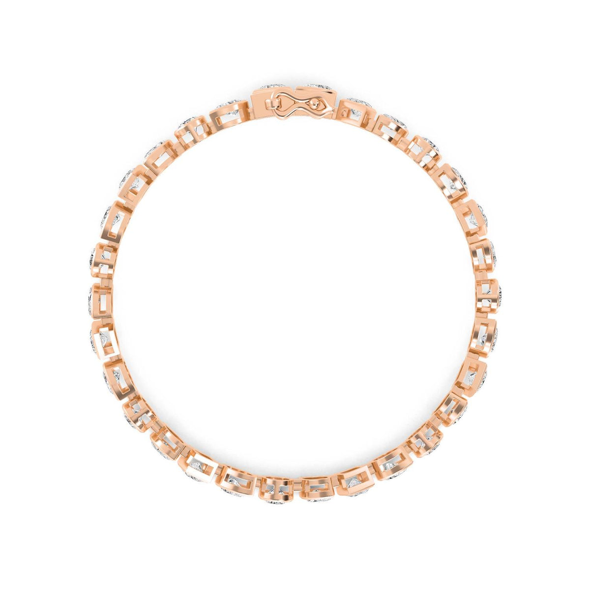 Lab Grown Diamond BRACELET 6.68 ctw BR20202MS-0.20CT-7IN