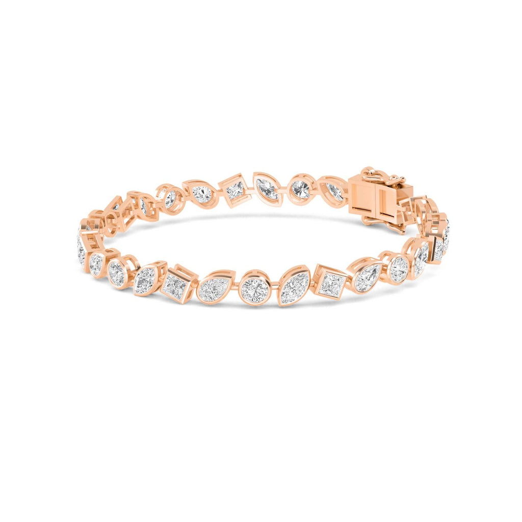 Lab Grown Diamond BRACELET 6.68 ctw BR20202MS-0.20CT-7IN