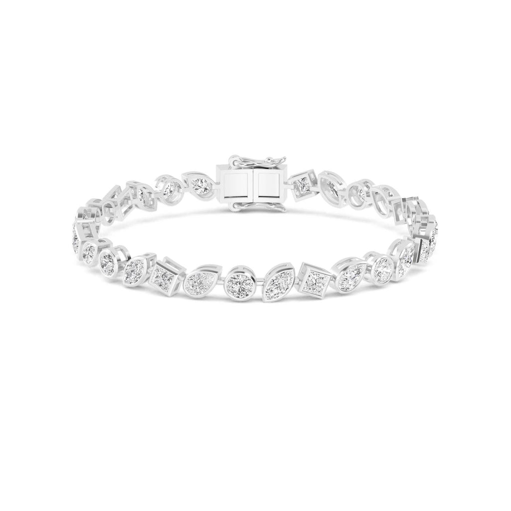 Lab Grown Diamond BRACELET 6.68 ctw BR20202MS-0.20CT-7IN