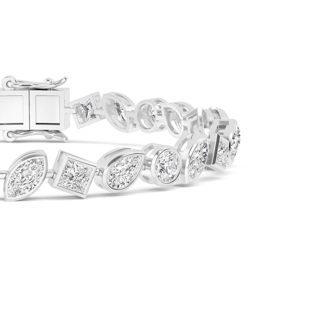 Lab Grown Diamond BRACELET 6.68 ctw BR20202MS-0.20CT-7IN