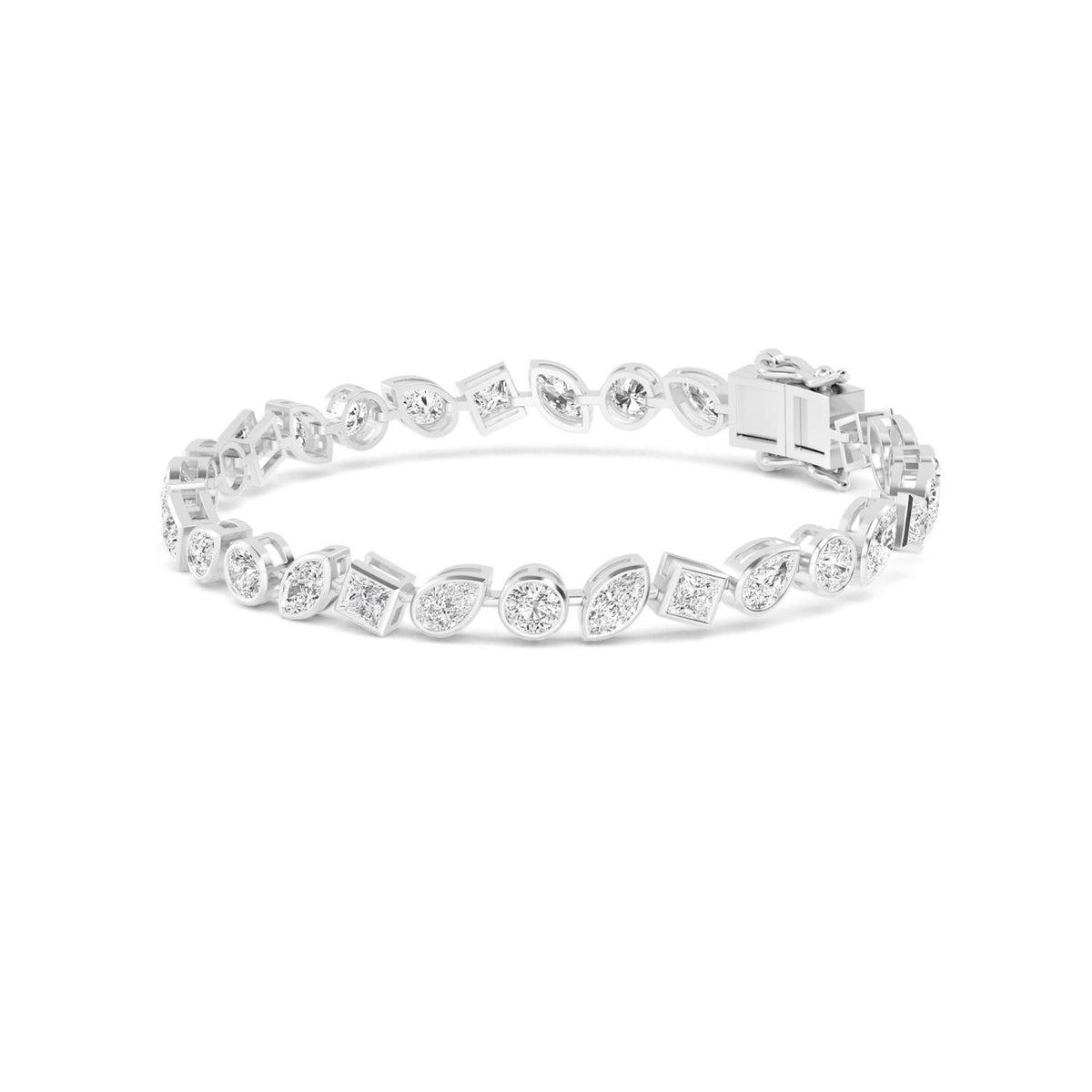 Lab Grown Diamond BRACELET 6.68 ctw BR20202MS-0.20CT-7IN