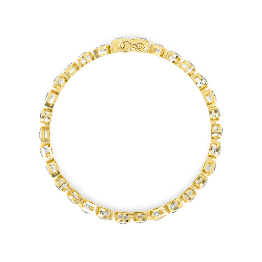 Lab Grown Diamond BRACELET 6.68 ctw BR20202MS-0.20CT-7IN
