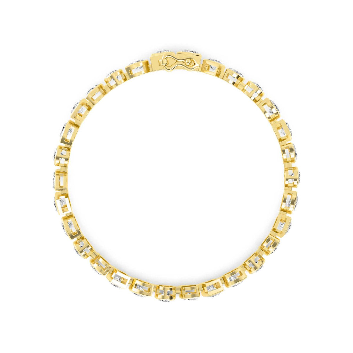 Lab Grown Diamond BRACELET 6.68 ctw BR20202MS-0.20CT-7IN