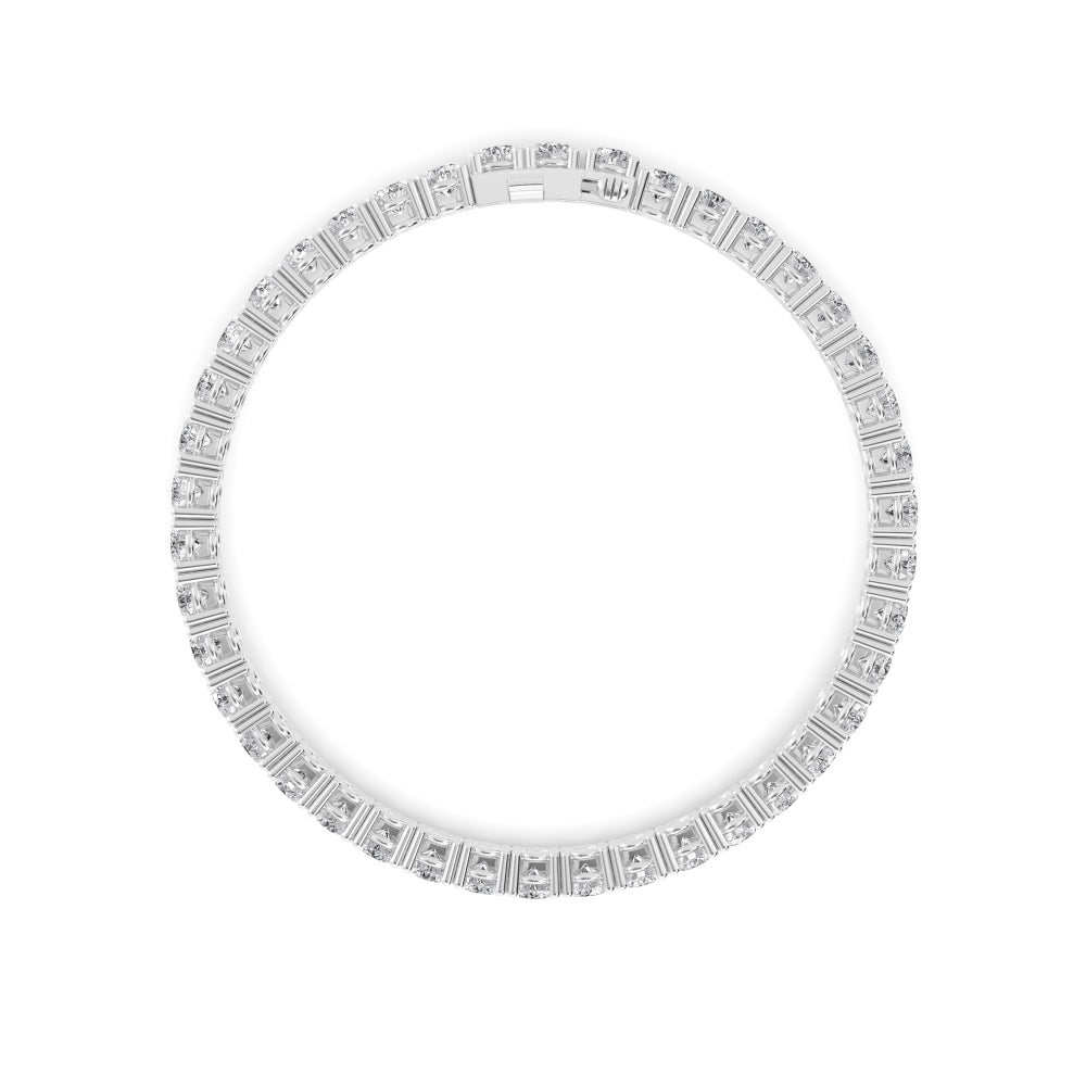 Lab Grown Diamond Tennis Bracelet BR20227-5-7IN
