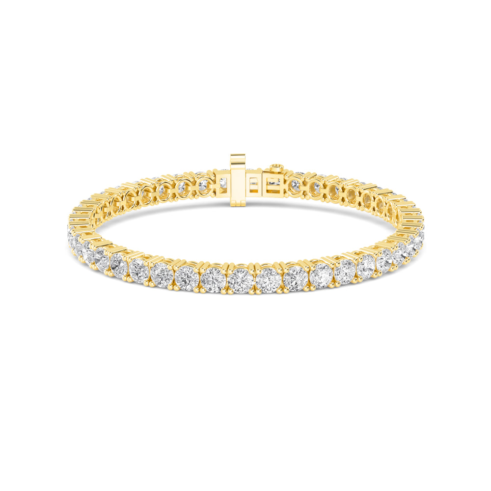 Lab Grown Diamond Tennis Bracelet BR20227-4-7IN