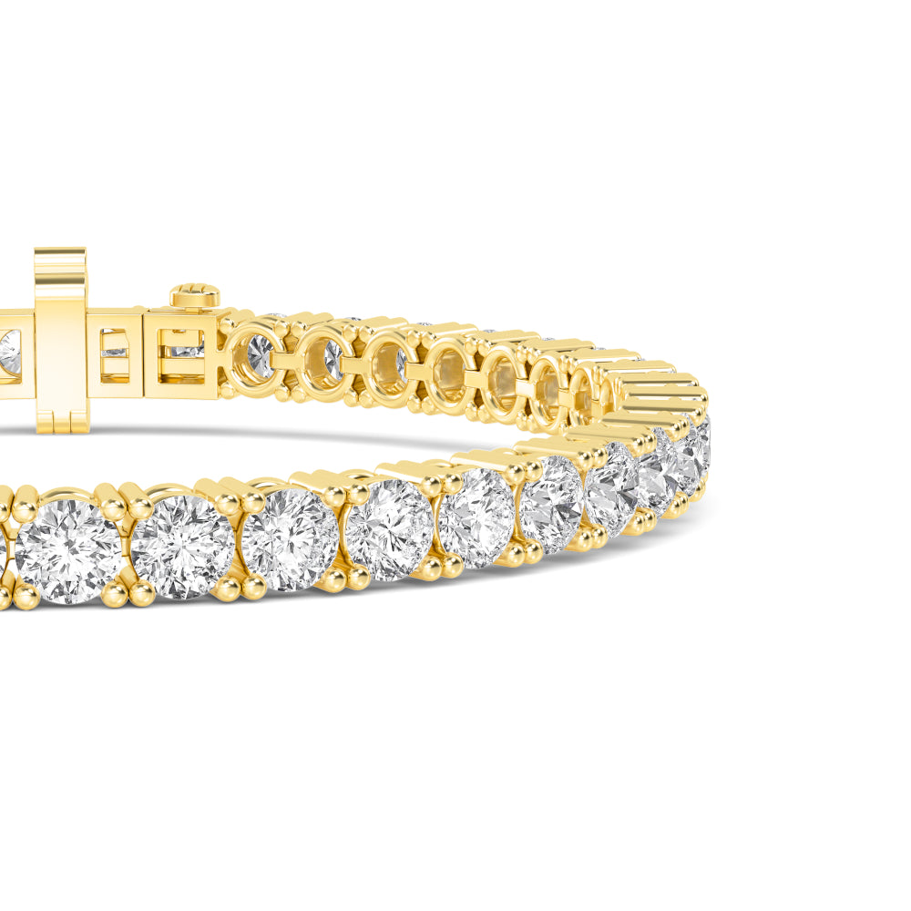 Lab Grown Diamond Tennis Bracelet BR20227-4-7IN