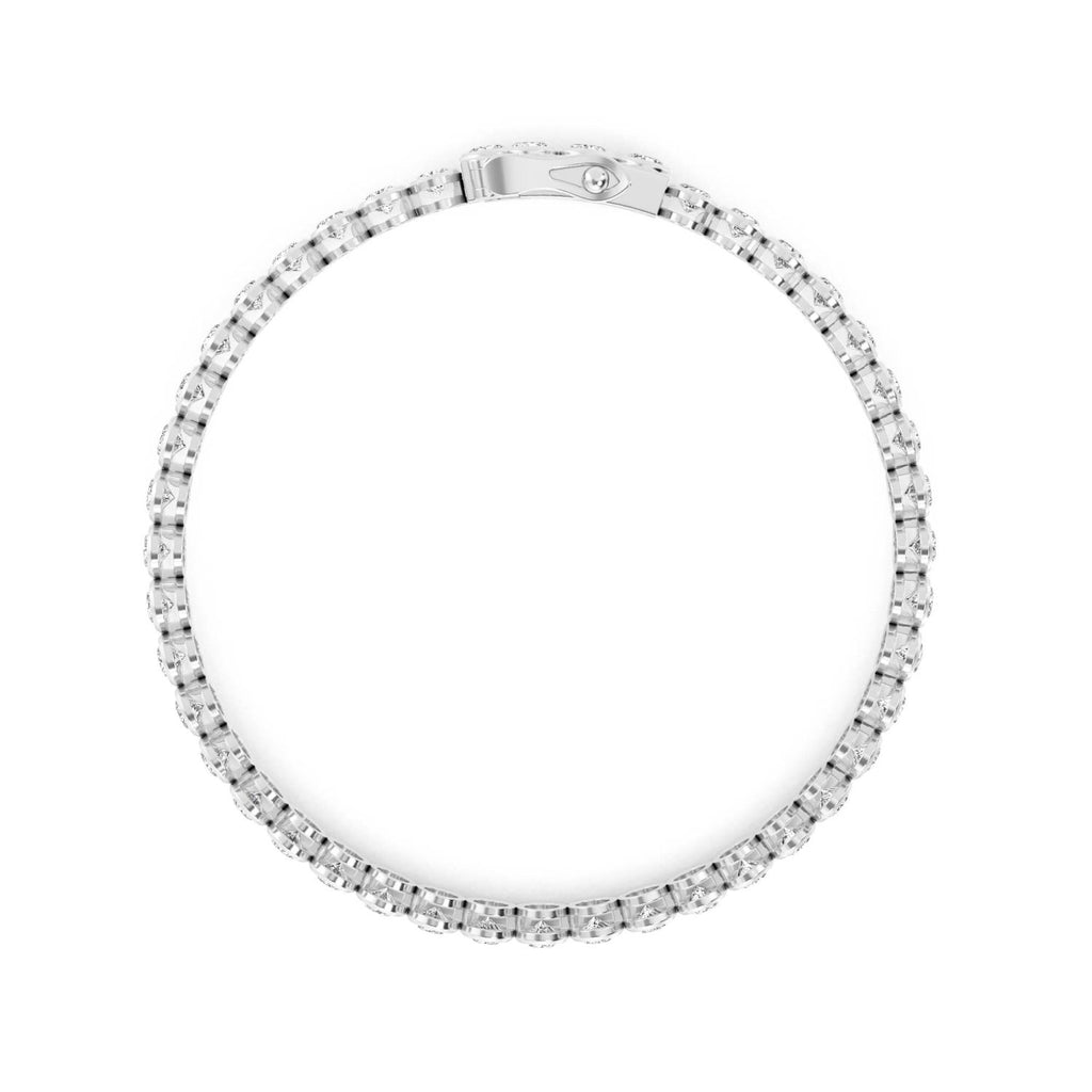 Lab Grown Diamond BRACELET 6.44 ctw BR20362OV-0.15PT-7IN