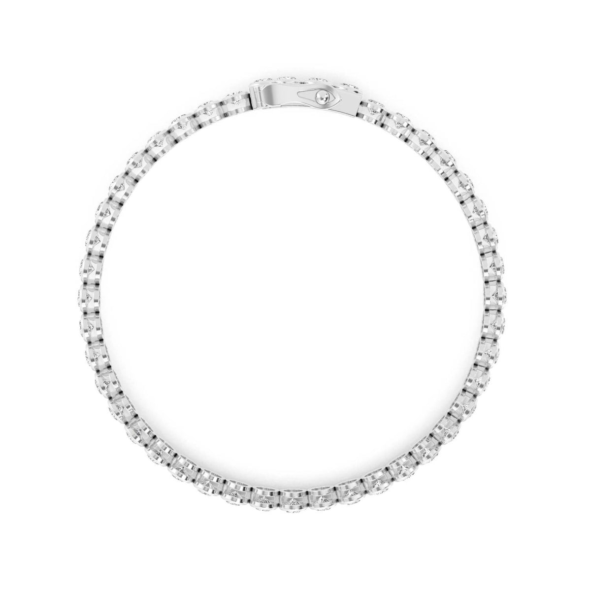 Lab Grown Diamond BRACELET 6.44 ctw BR20362OV-0.15PT-7IN