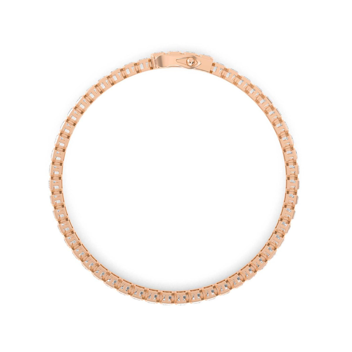 Lab Grown Diamond BRACELET 5.49 ctw BR20362RDT-0.11PT-7IN