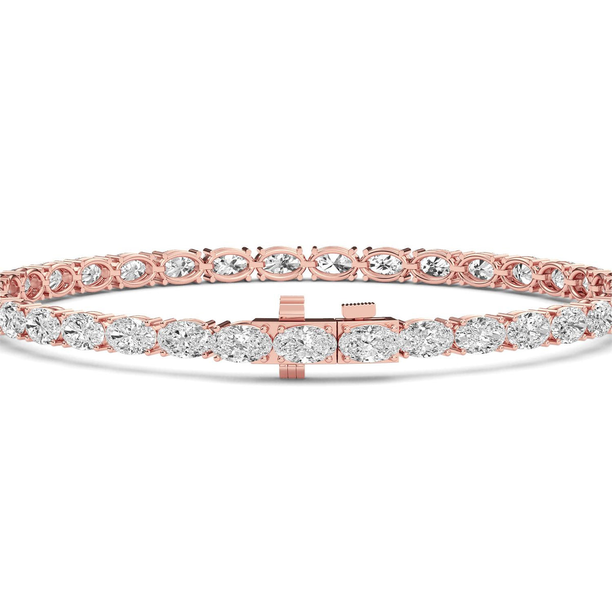 Lab Grown Diamond BRACELET 6.57 ctw BR20464OV-0.15CT-7IN