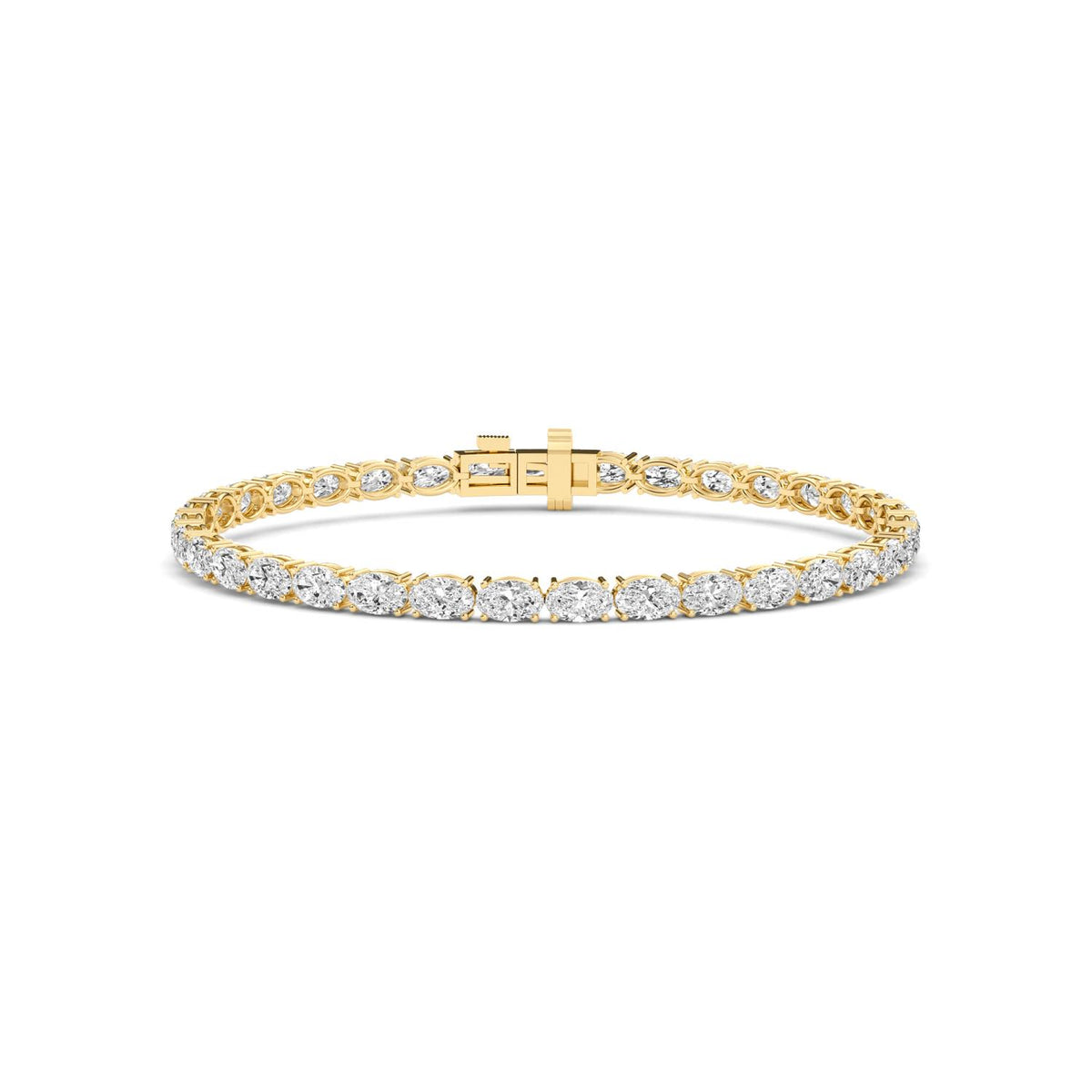 Lab Grown Diamond BRACELET 6.57 ctw BR20464OV-0.15CT-7IN