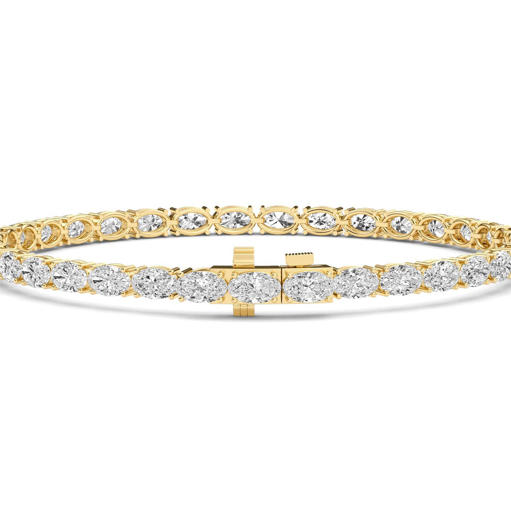 Lab Grown Diamond BRACELET 6.57 ctw BR20464OV-0.15CT-7IN