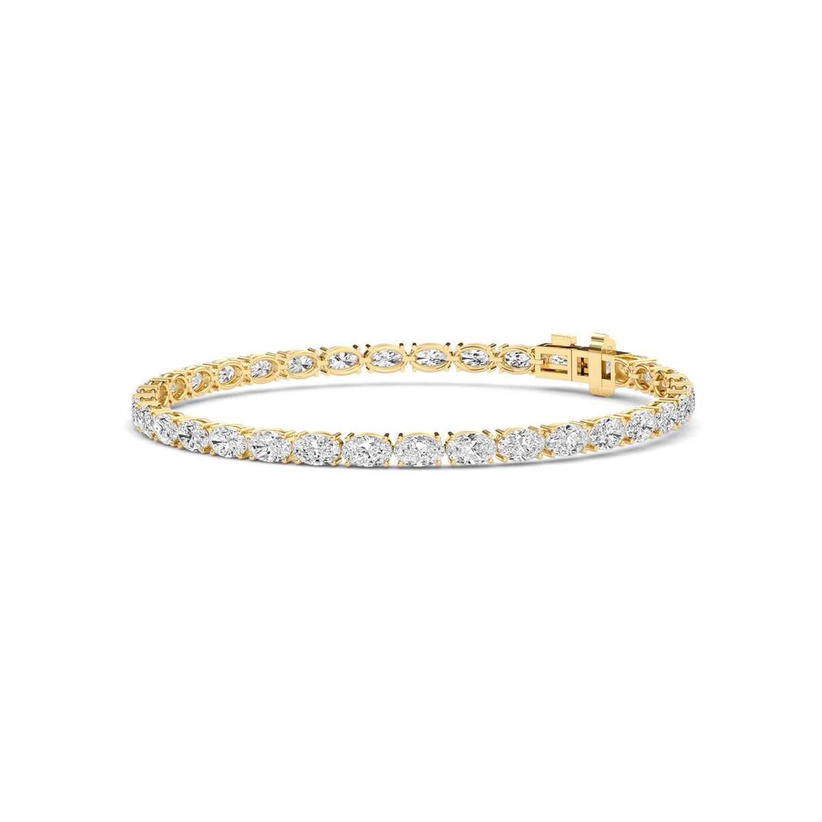 Lab Grown Diamond BRACELET 6.57 ctw BR20464OV-0.15CT-7IN